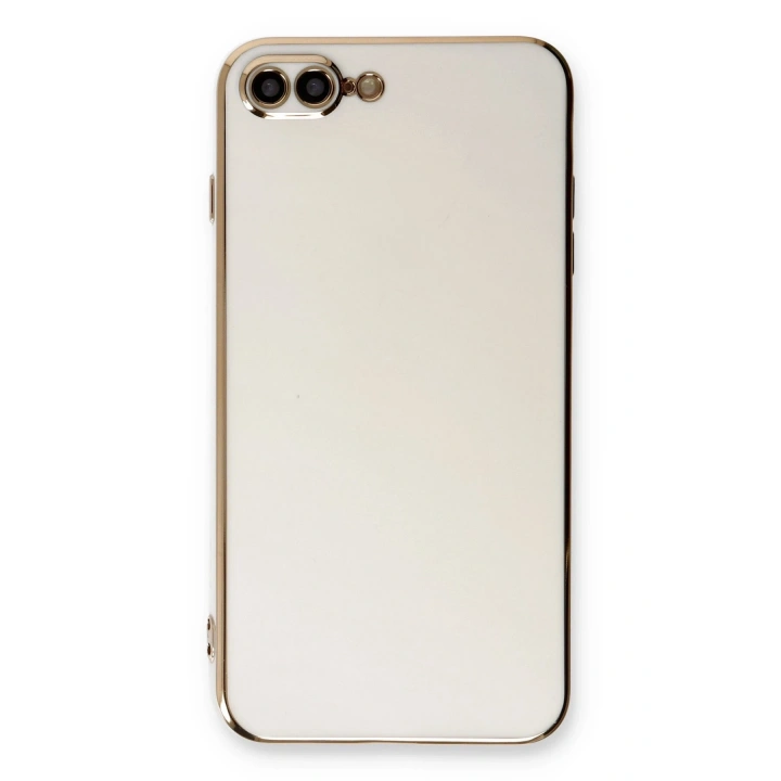 BFS  iPhone 7 Plus Kılıf Volet Silikon - Beyaz