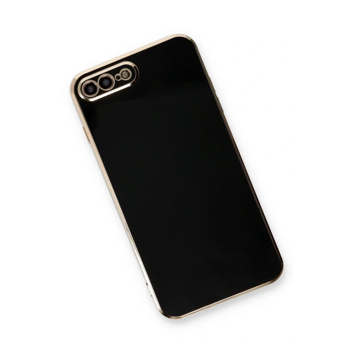 BFS  iPhone 7 Plus Kılıf Volet Silikon - Siyah