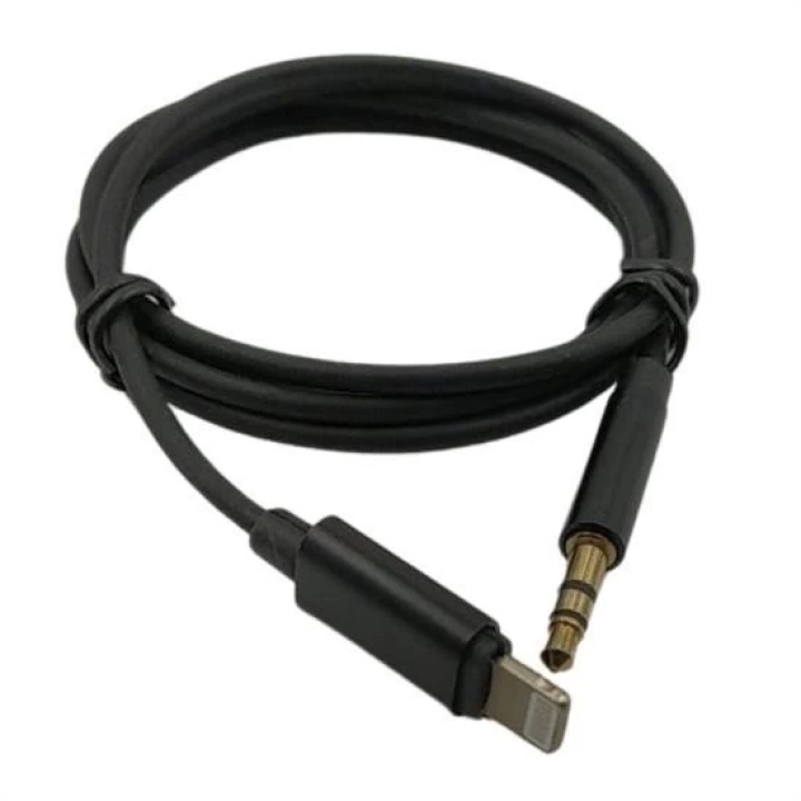 BFS  iPhone Lightning Aux Araç Dönüştürücü Ses Kablosu 35 mm Jack Girişli