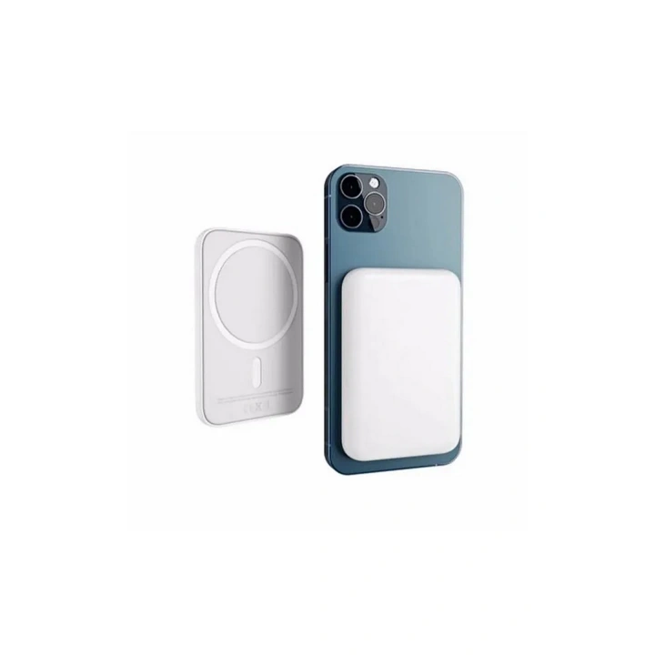 BFS Iphone Uyumlu 5000 Mah Wireless Magsafe Batarya-kablosuz Şarj Powerbank