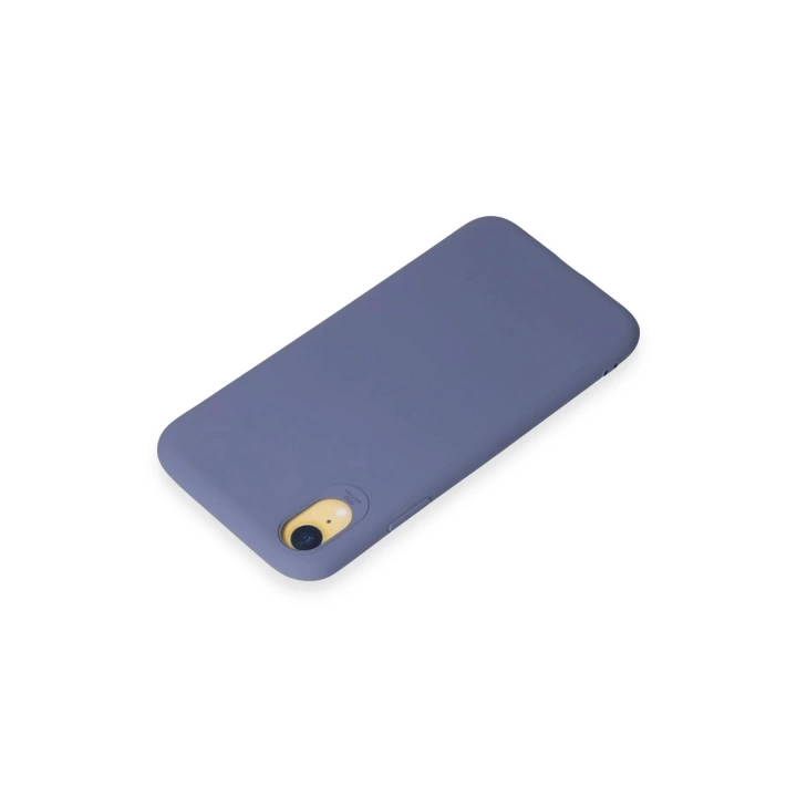 BFS  iPhone XR Kılıf First Silikon - Gri