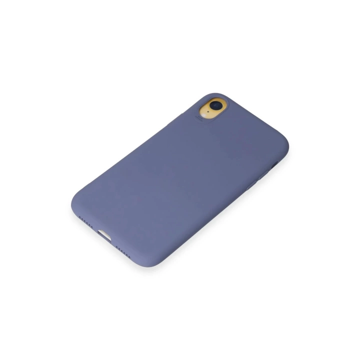 BFS  iPhone XR Kılıf First Silikon - Gri