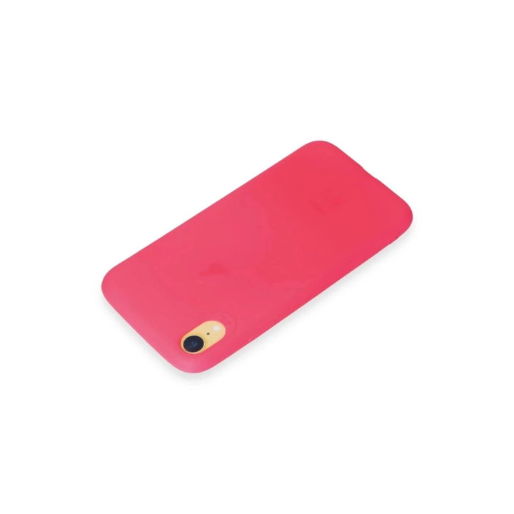 BFS  iPhone XR Kılıf First Silikon - Pembe