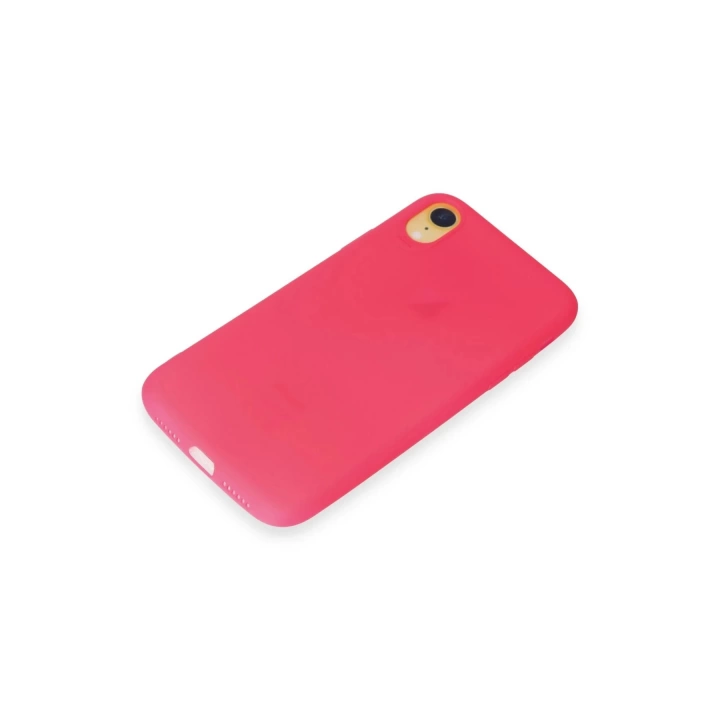 BFS  iPhone XR Kılıf First Silikon - Pembe