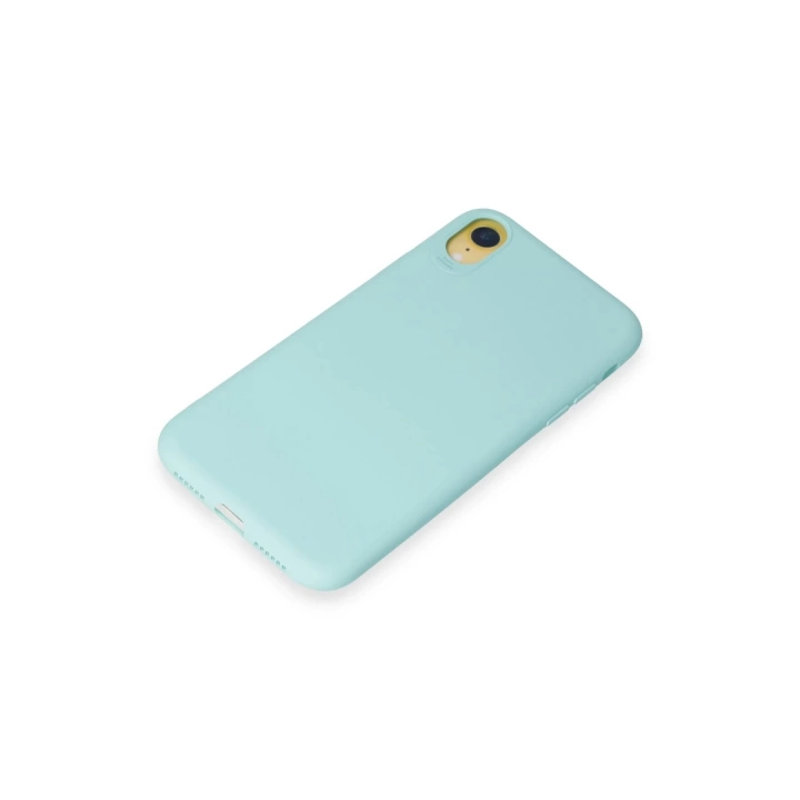 BFS  iPhone XR Kılıf First Silikon - Turkuaz