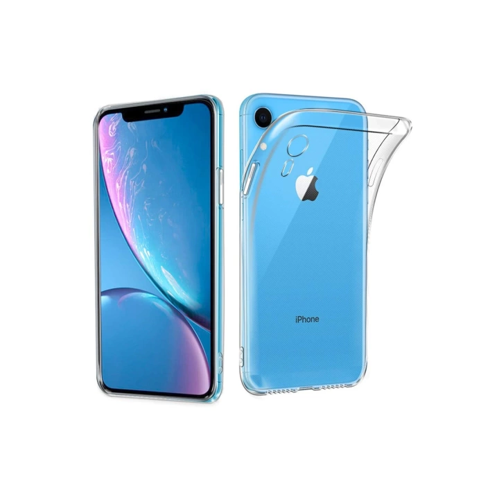 BFS  iPhone XR Kılıf Lüx Şeffaf Silikon