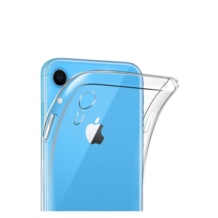 BFS  iPhone XR Kılıf Lüx Şeffaf Silikon