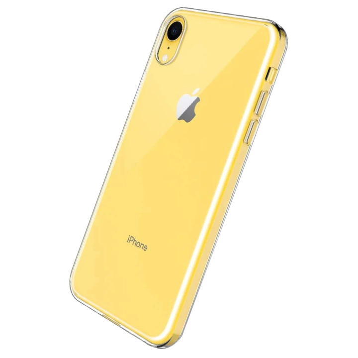 BFS  iPhone XR Kılıf Lüx Şeffaf Silikon
