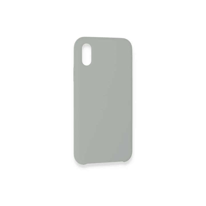 BFS  iPhone XS Kılıf Lansman Legant Silikon - Açık Gri