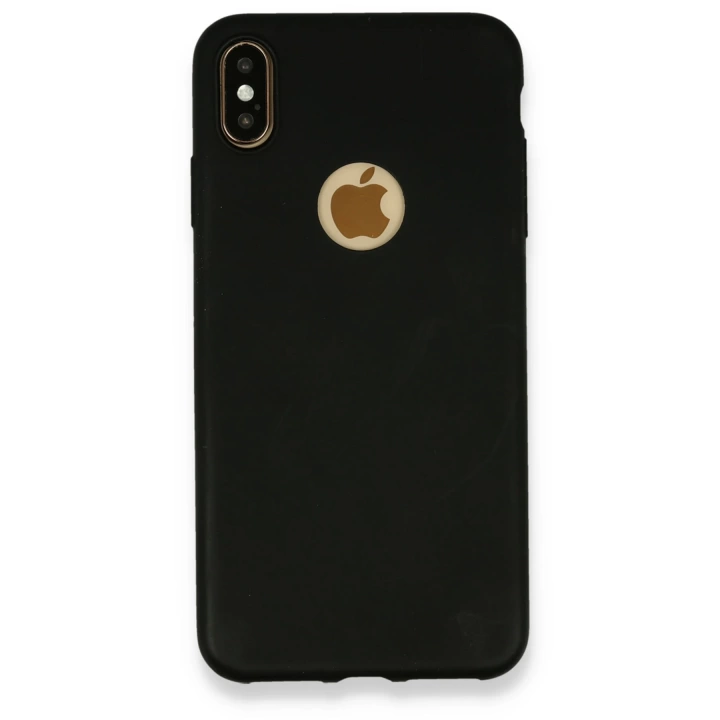 BFS  iPhone XS Max Kılıf First Silikon - Siyah