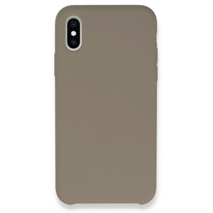 BFS  iPhone XS Max Kılıf Lansman Legant Silikon - Bej