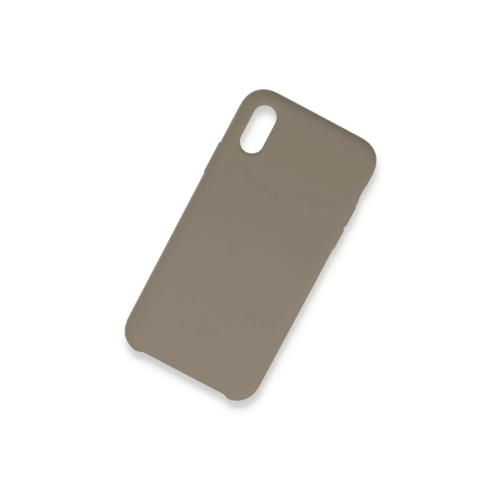 BFS  iPhone XS Max Kılıf Lansman Legant Silikon - Bej
