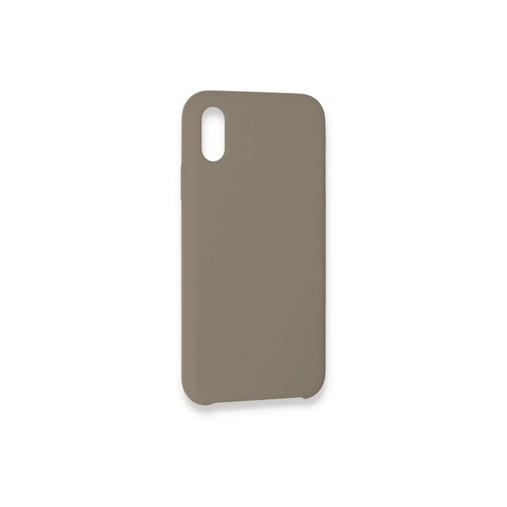 BFS  iPhone XS Max Kılıf Lansman Legant Silikon - Bej