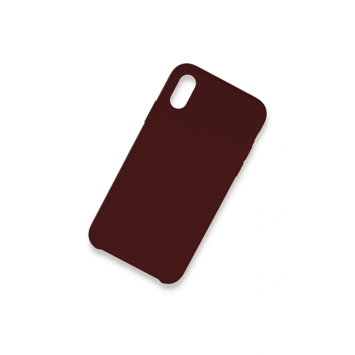 BFS  iPhone XS Max Kılıf Lansman Legant Silikon - Bordo
