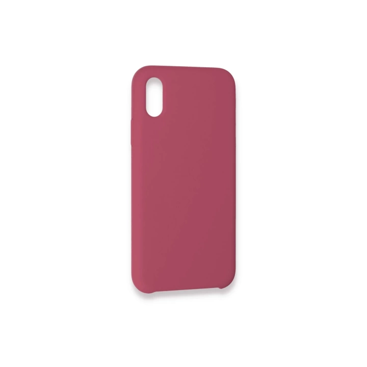 BFS  iPhone XS Max Kılıf Lansman Legant Silikon - Fuşya