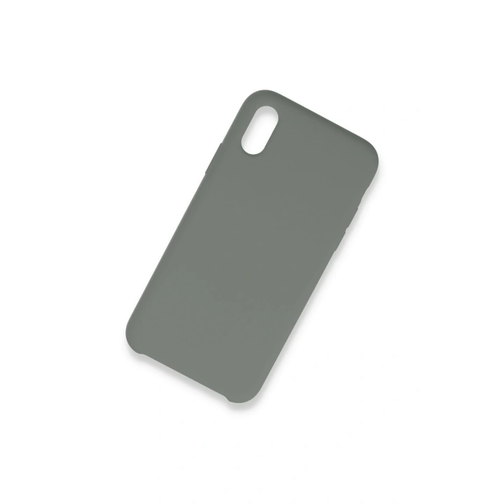 BFS  iPhone XS Max Kılıf Lansman Legant Silikon - Gri