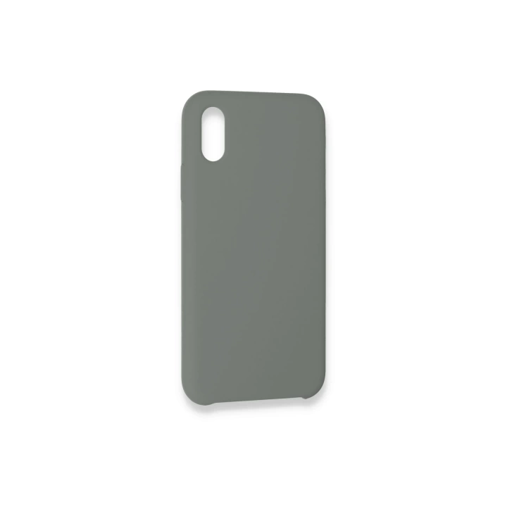 BFS  iPhone XS Max Kılıf Lansman Legant Silikon - Gri