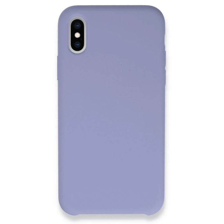 BFS  iPhone XS Max Kılıf Lansman Legant Silikon - Lila