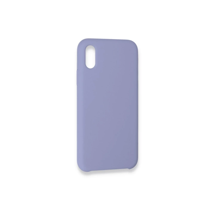 BFS  iPhone XS Max Kılıf Lansman Legant Silikon - Lila