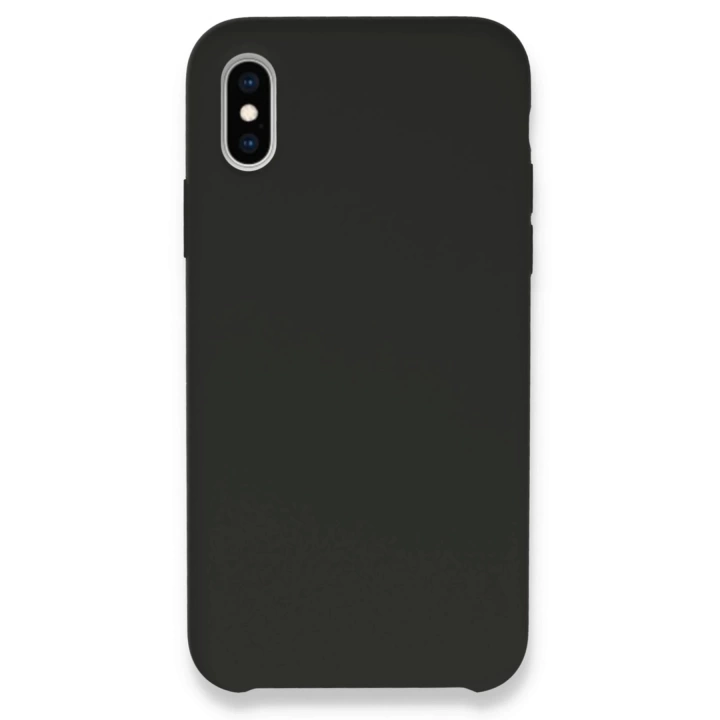 BFS  iPhone XS Max Kılıf Lansman Legant Silikon - Siyah