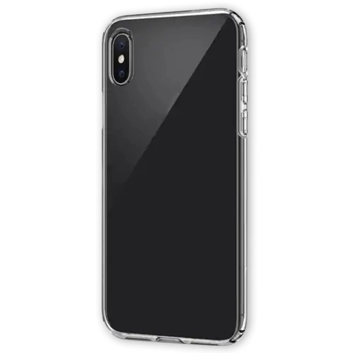 BFS  iPhone XS Max Kılıf Lüx Şeffaf Silikon