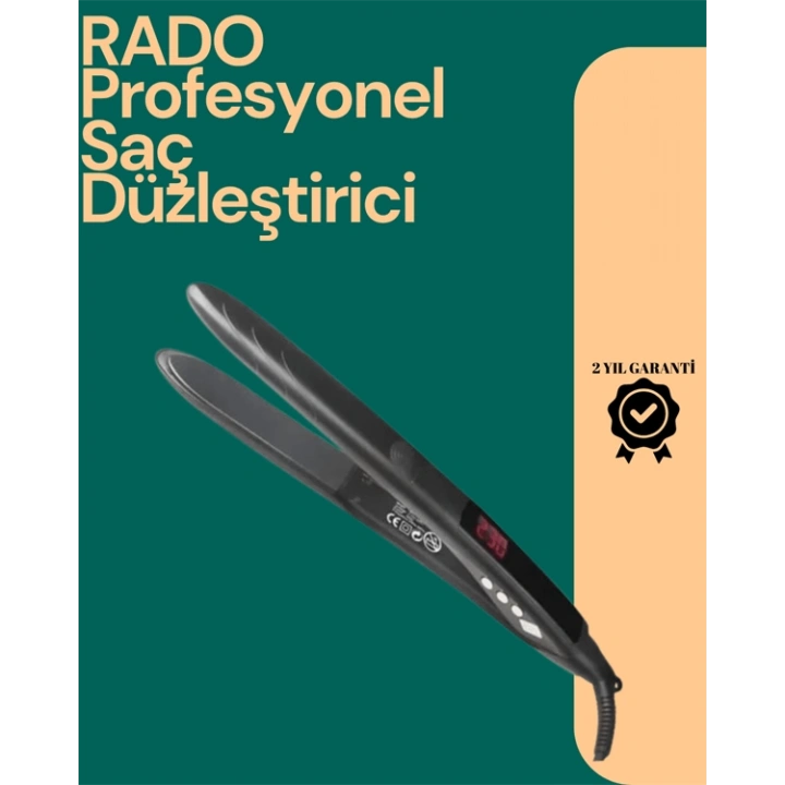 BFS Isı Ayarlı Profesyonel Saç Düzleştirici – Titanyum Seramik Plaka