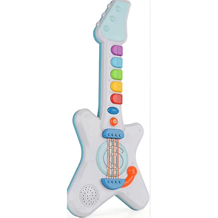 BFS   Işıklı Müzikli ve Çok Fonksiyonlu Rockn Roll Gitar
