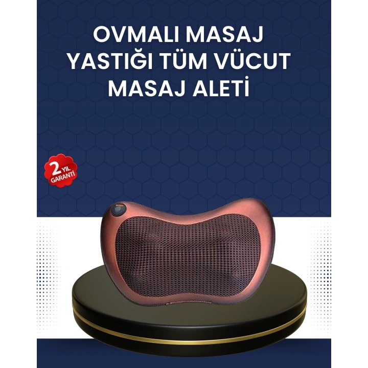 BFS Isıtma Özellikli Derin Yoğurma Masaj Yastığı Priz & Çakmak Girişli