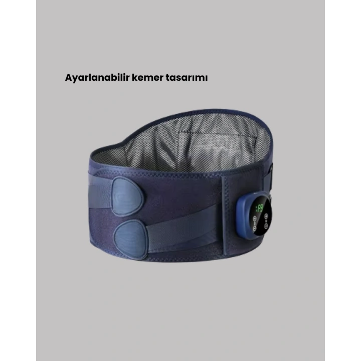 BFS Isıtmalı Masajlı Bel Destek Kemeri Ev Tipi Kullanım