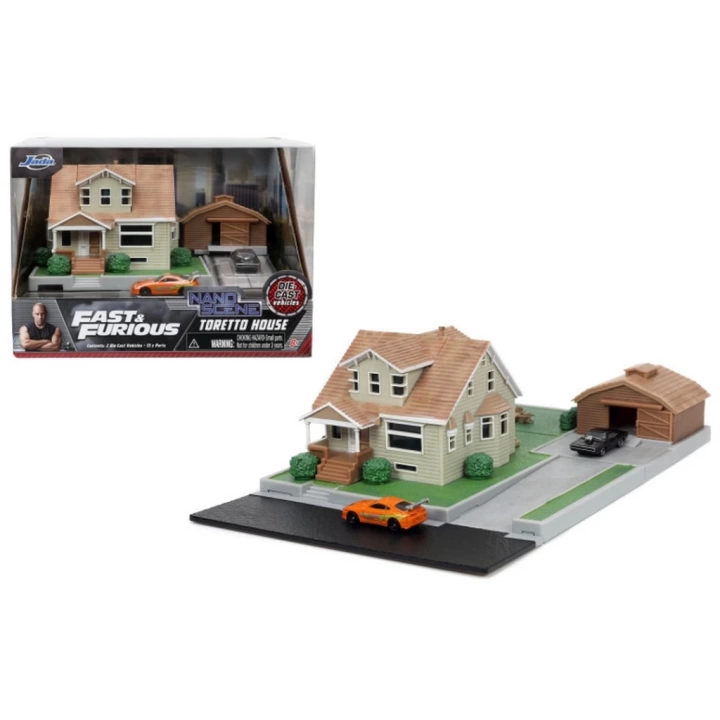 BFS   Jada F&F Nano Doms House Display Diorama
