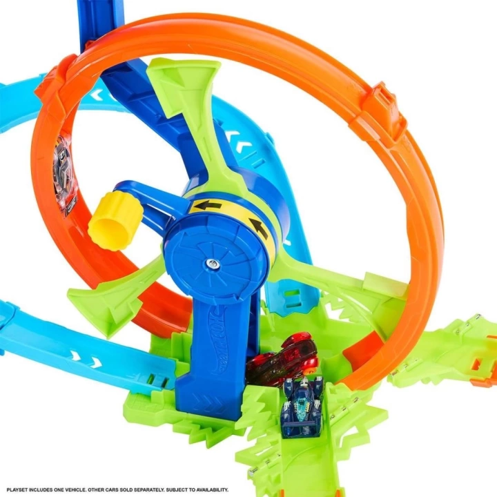 BFS   JBX65 Hot Wheels Hızlı Fırlatma ve Döngü Parkuru Oyun Seti