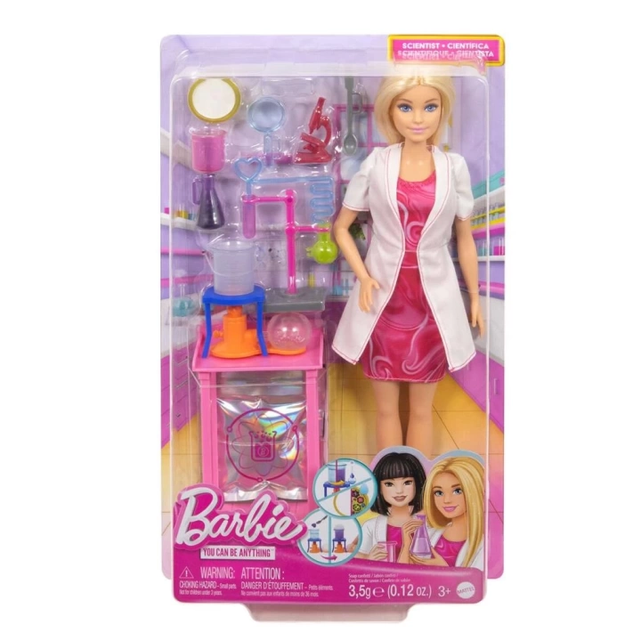 BFS   JCR70 Barbie Kariyer Oyun Setleri - Bilim Uzmanı ve Aksesuarları