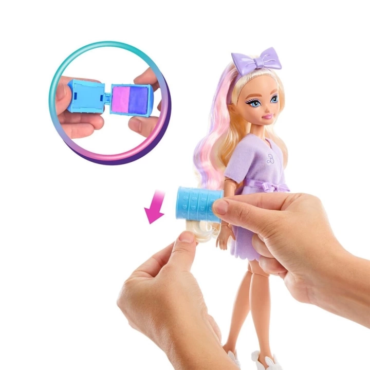BFS  JGG38 Barbie Dream Besties Malibu ile Akşam Eğlencesine Hazırlanma
