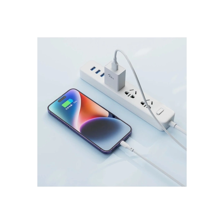 BFS JK77 12W + PX17 1M 2.4A Usb to Lightning Kablolu PD Şarj Cihazı