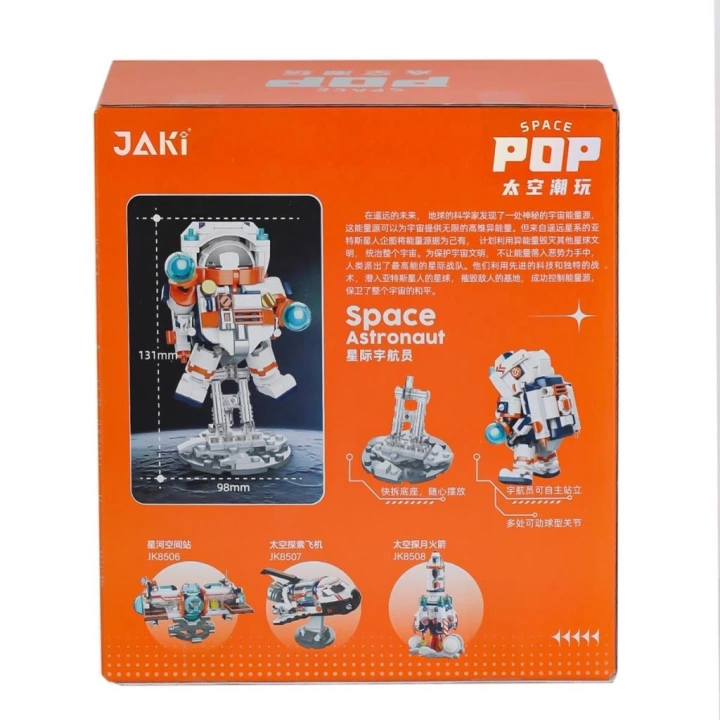 BFS   JK8505 Jakii Uzay Astronotu Blok Seti -Vagonlife