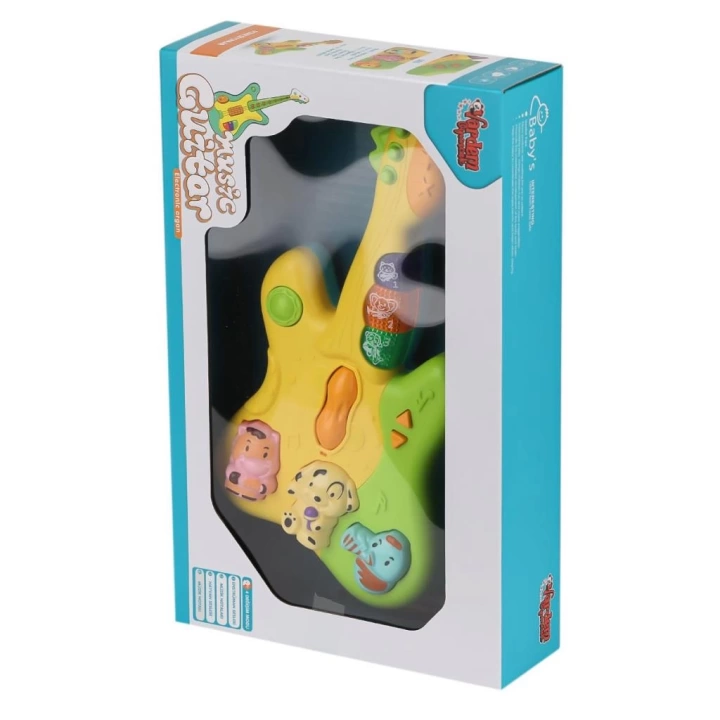 BFS   JLG-855-34A Işıklı ve Müzikli Gitar Bebek Pianosu -Vardem Oyuncak