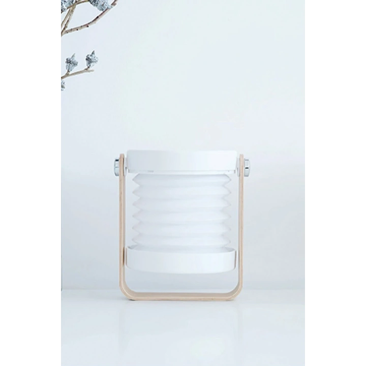 BFS  JP-DLD Kamp Lambası Görünümlü Dekoratif Gece Lambası - Beyaz