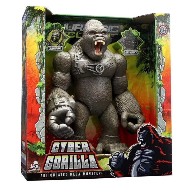 BFS   Jurassic Clash Mega Canavar Siber Goril Figürü