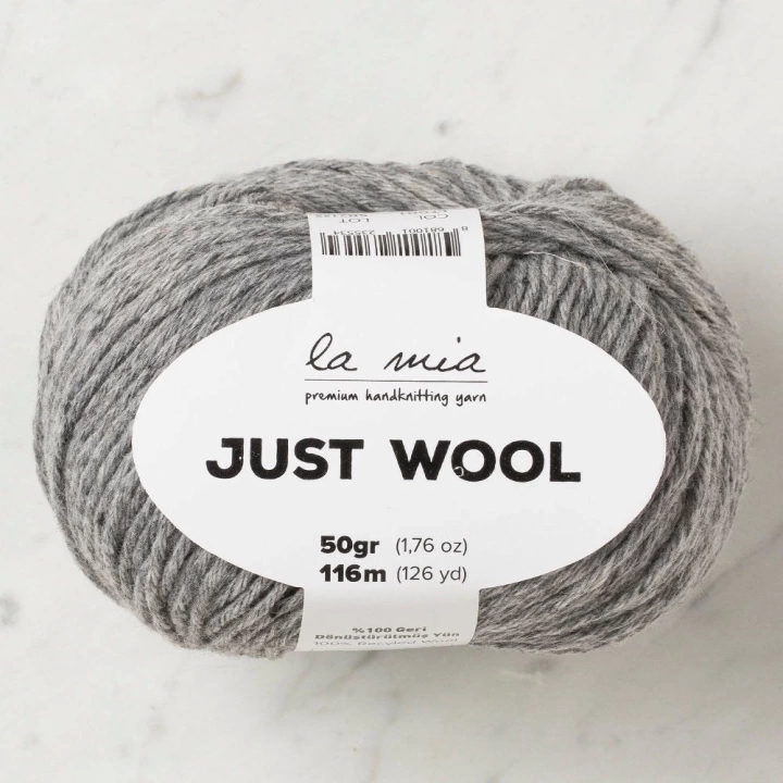 BFS  Just Wool Gri El Örgü İpi - LT001 - 33843