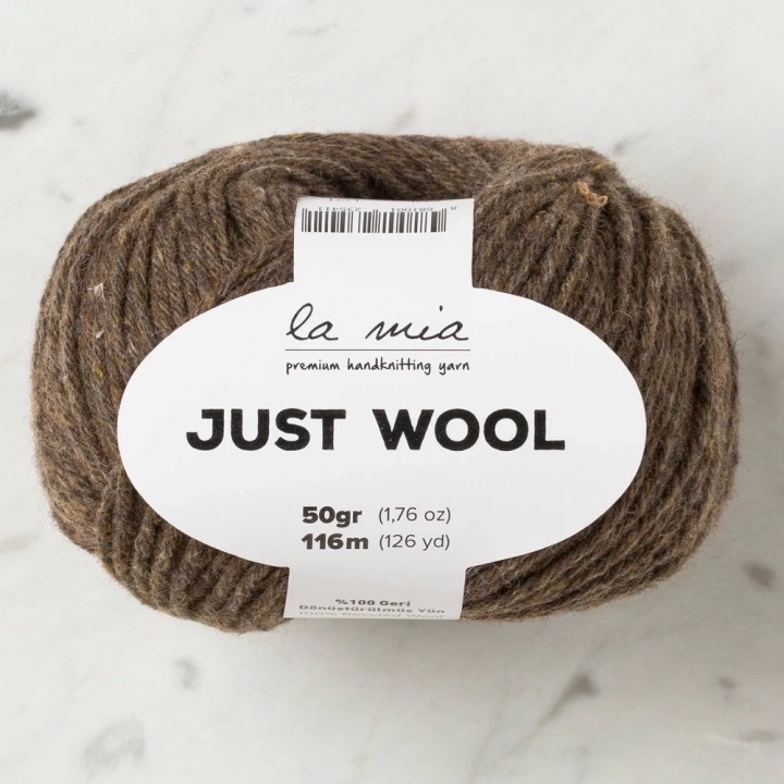 BFS  Just Wool Kahverengi El Örgü İpi - LT013 - 33831