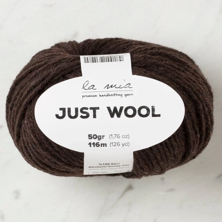 BFS  Just Wool Koyu Kahve El Örgü İpi - LT006 - 33838