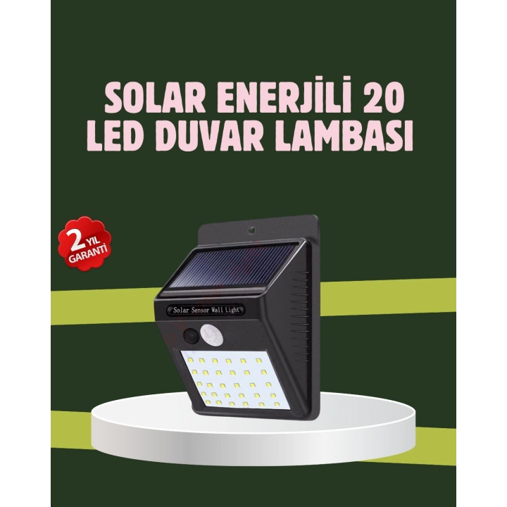 BFS Kablo Gerektirmeyen Solar LED Bahçe ve Veranda Işığı