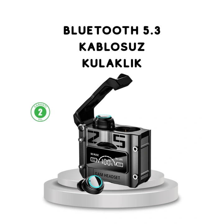 BFS Kablosuz Bluetooth 5.3 Kulaklık – Aktif Gürültü Engelleme ve Gecikmesiz Oyun Modu