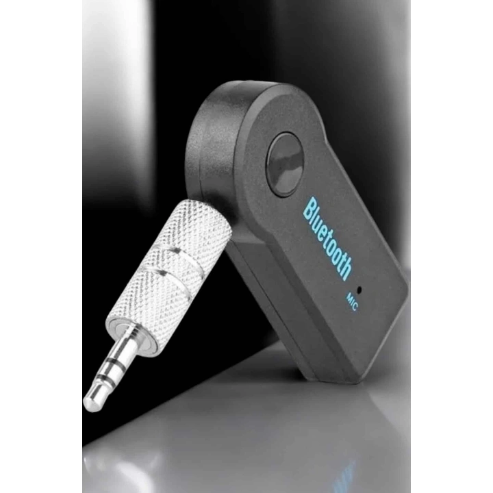 BFS Kablosuz Bluetooth Aux Araç Kiti Siyah Hafıza Kartlı