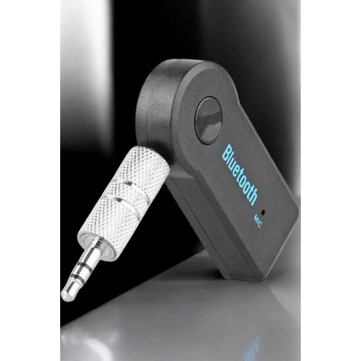 BFS Kablosuz Bluetooth Aux Araç Kiti Siyah Hafıza Kartlı