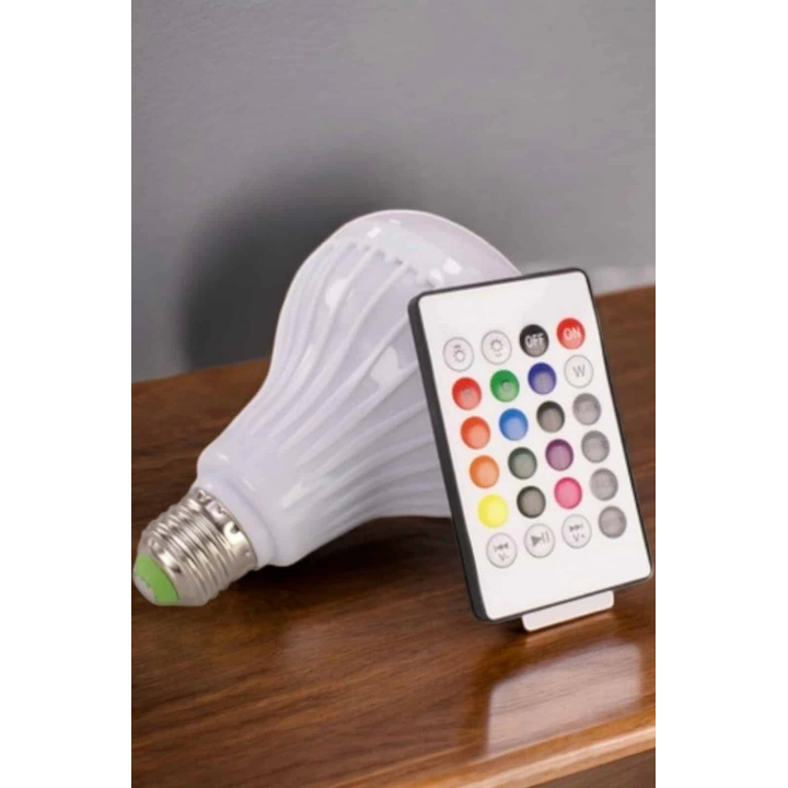 BFS Kablosuz Bluetooth Hoparlör Led Lamba