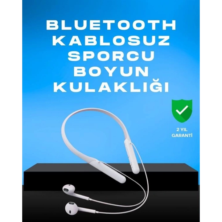 BFS Kablosuz Bluetooth Kulaklık – Boyun Askılı, 100 Saat Pil Ömrü
