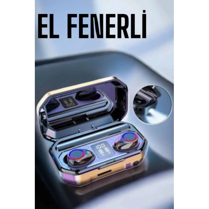 BFS Kablosuz Bluetooth Kulaklık Dijital Göstergeli Uzun Pil Ömrü