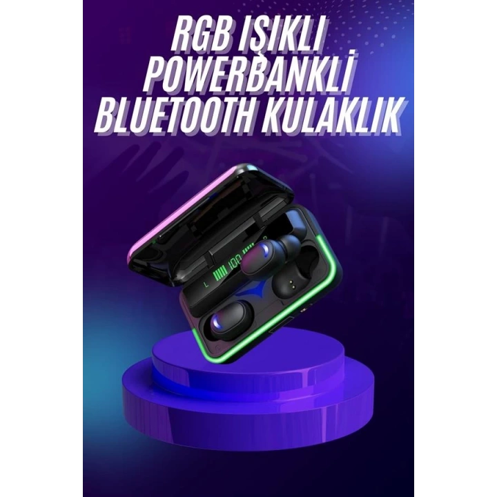 BFS Kablosuz Bluetooth Kulaklık Rgb Gaming Oyuncu Kulaklığı Gecikme Önleyici