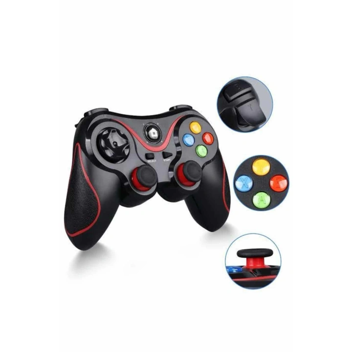 BFS Kablosuz Oyun Kolu Bluetooth Joystick Gamepad Android Uyumlu